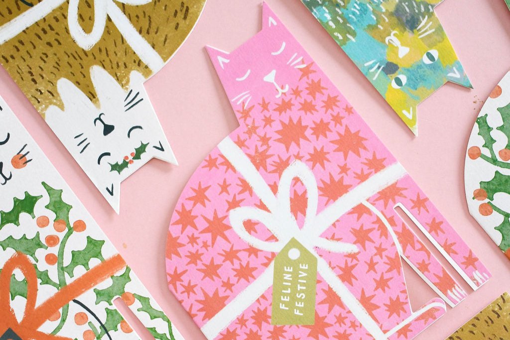 Feline Festive Cat Christmas Cards