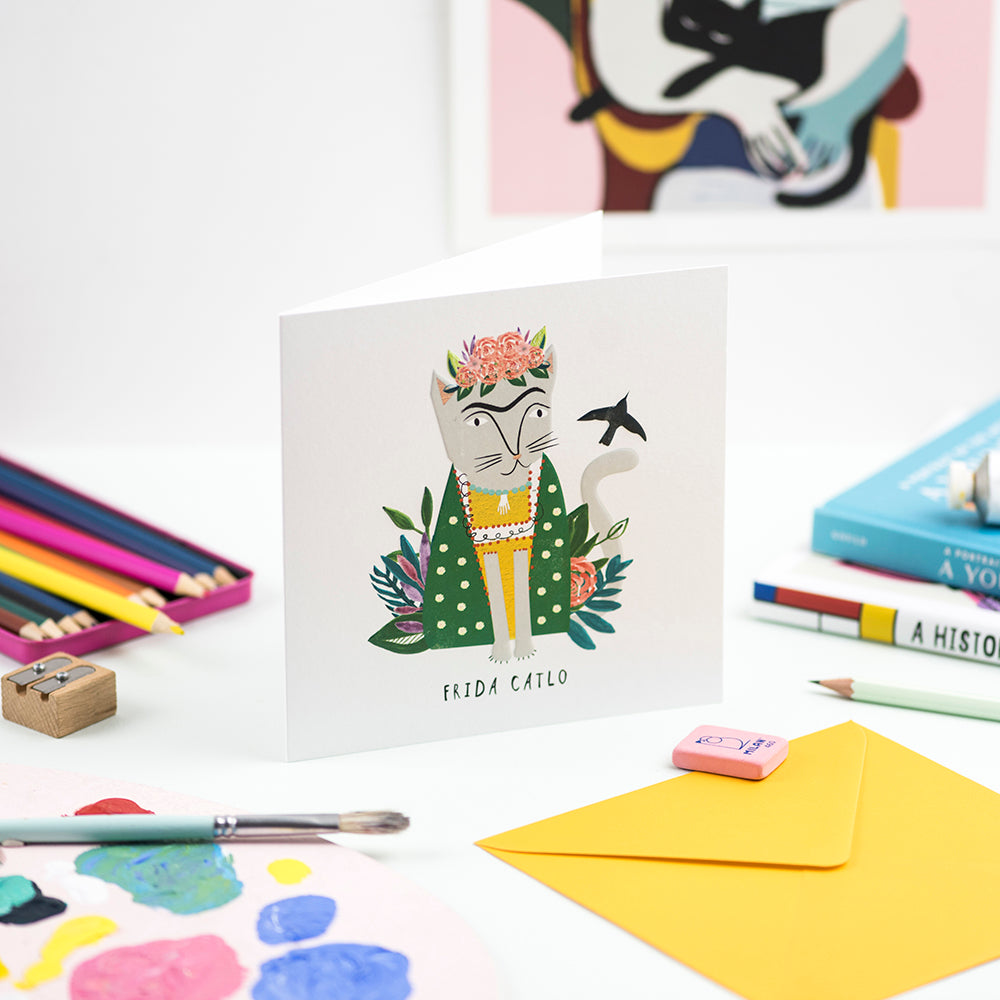 Frida Catlo Artist Card