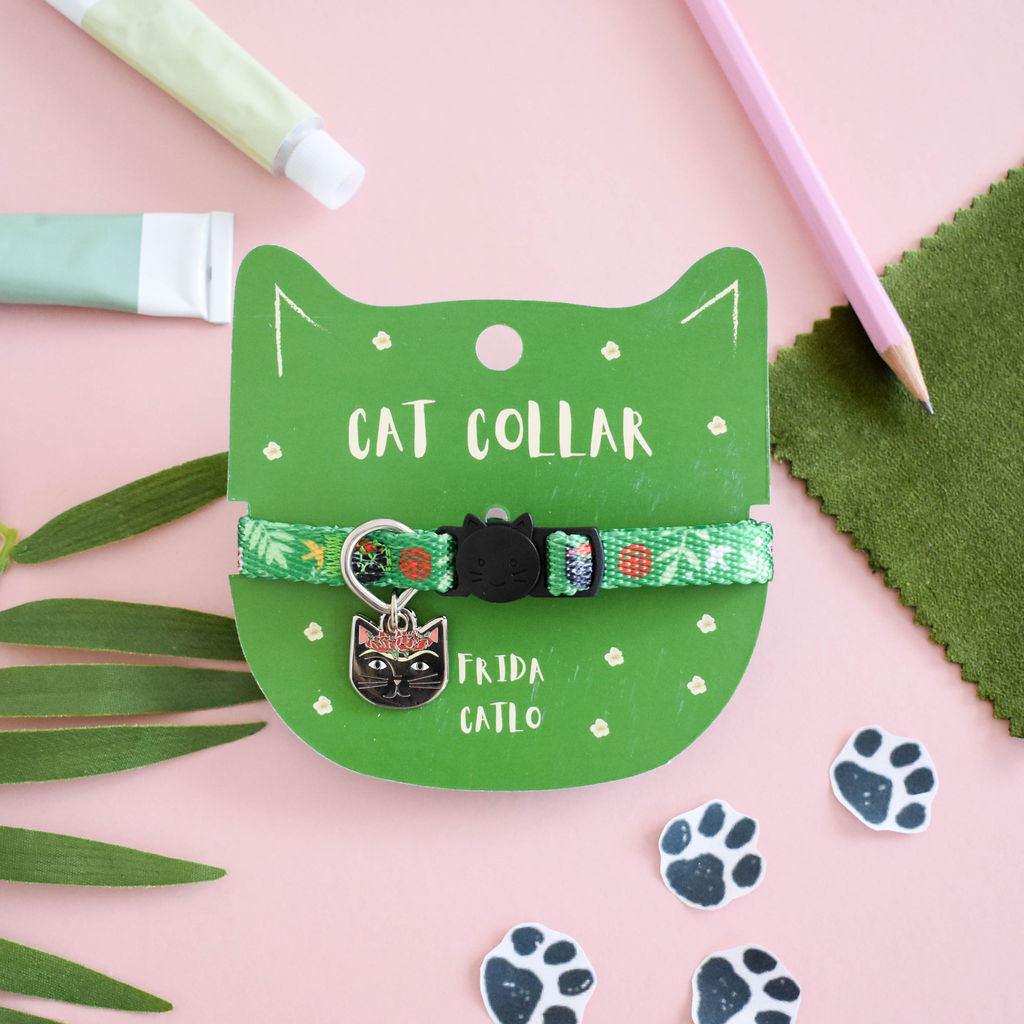 Felt cat hot sale collar