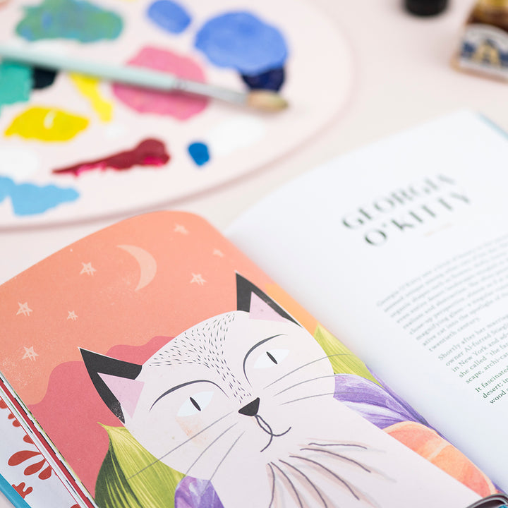 A portrait of the artist as a young cat: The life and times of artistic felines