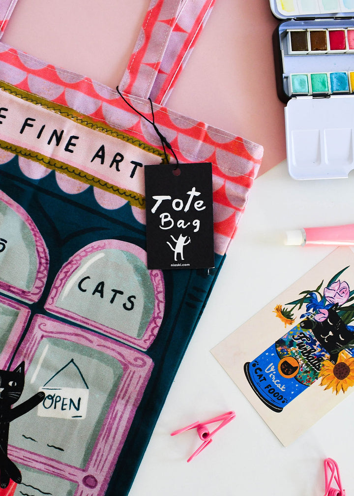 Feline Fine Art Cat Tote Bag