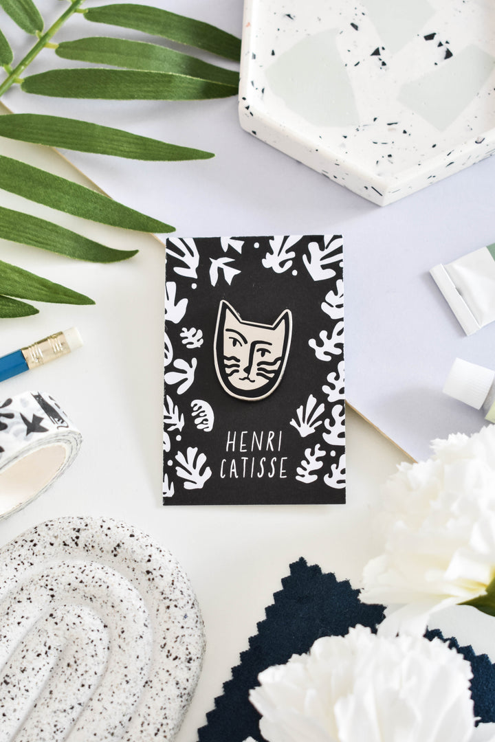 Henri Catisse Cat Pin