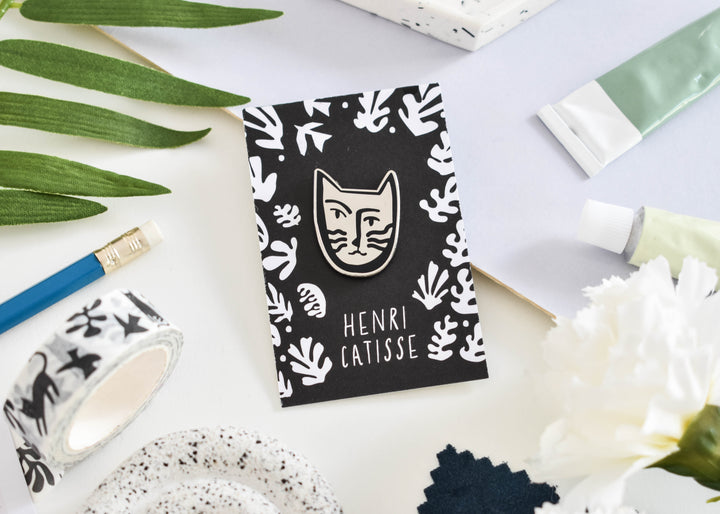 Henri Catisse Cat Pin