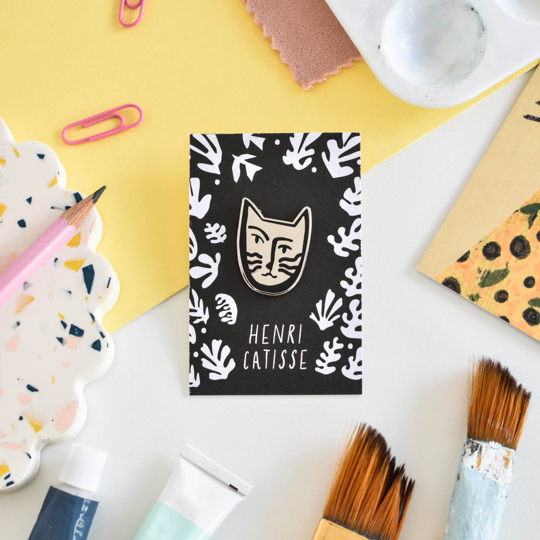 Henri Catisse Cat Pin