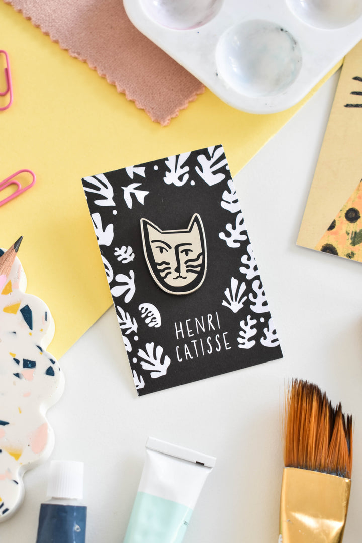 Henri Catisse Cat Pin