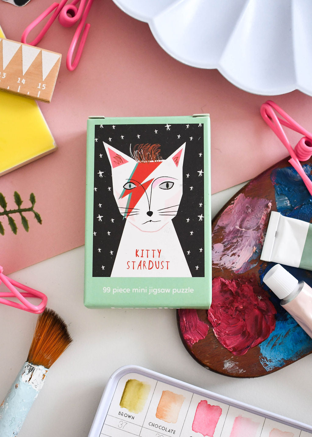 Kitty Stardust, 99 piece Mini Jigsaw Puzzle – Niaski