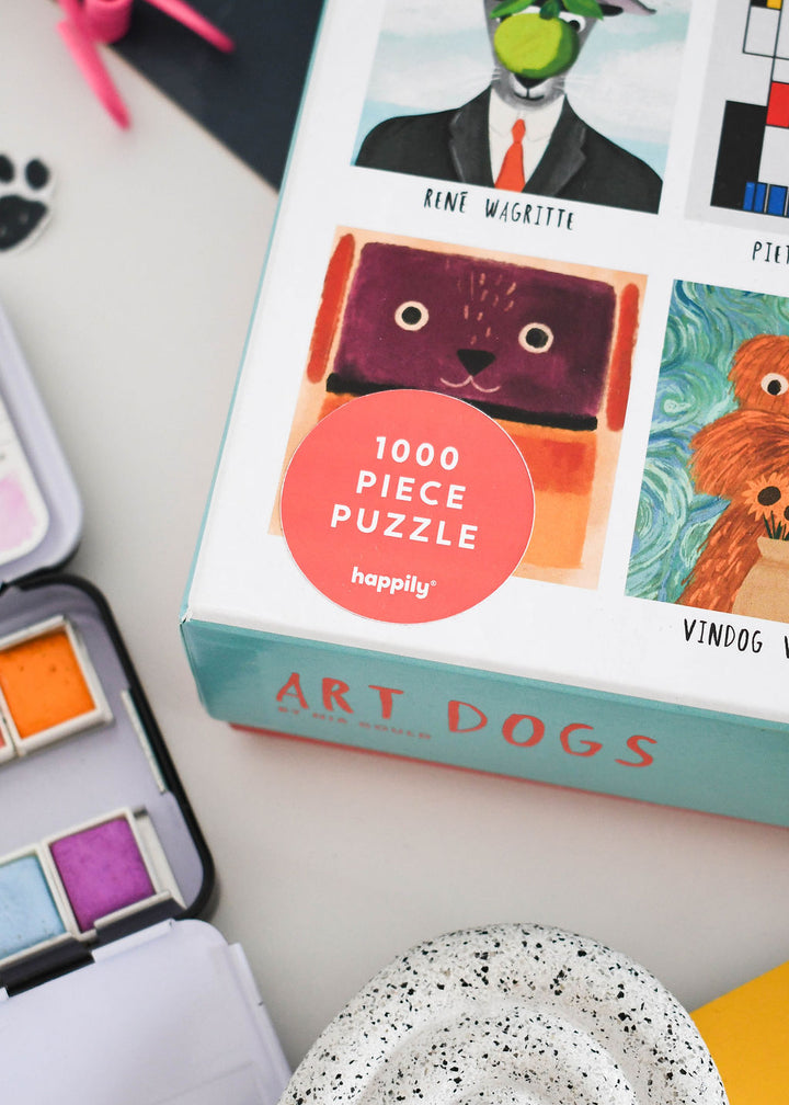 Art Dogs 1,000 Puzzle