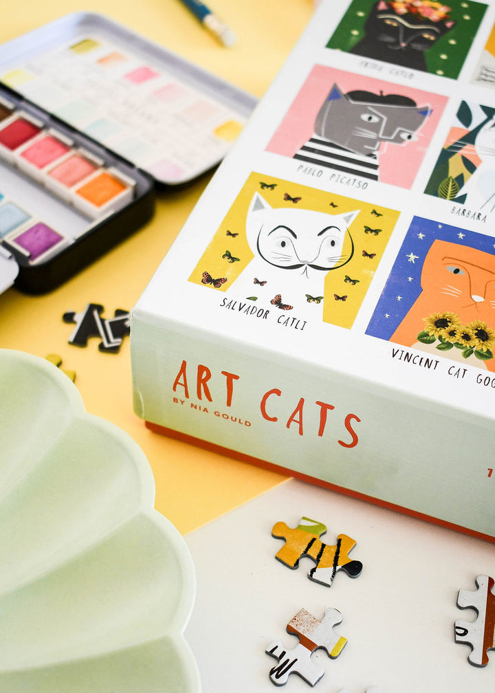Art Cats 1,000 Puzzle
