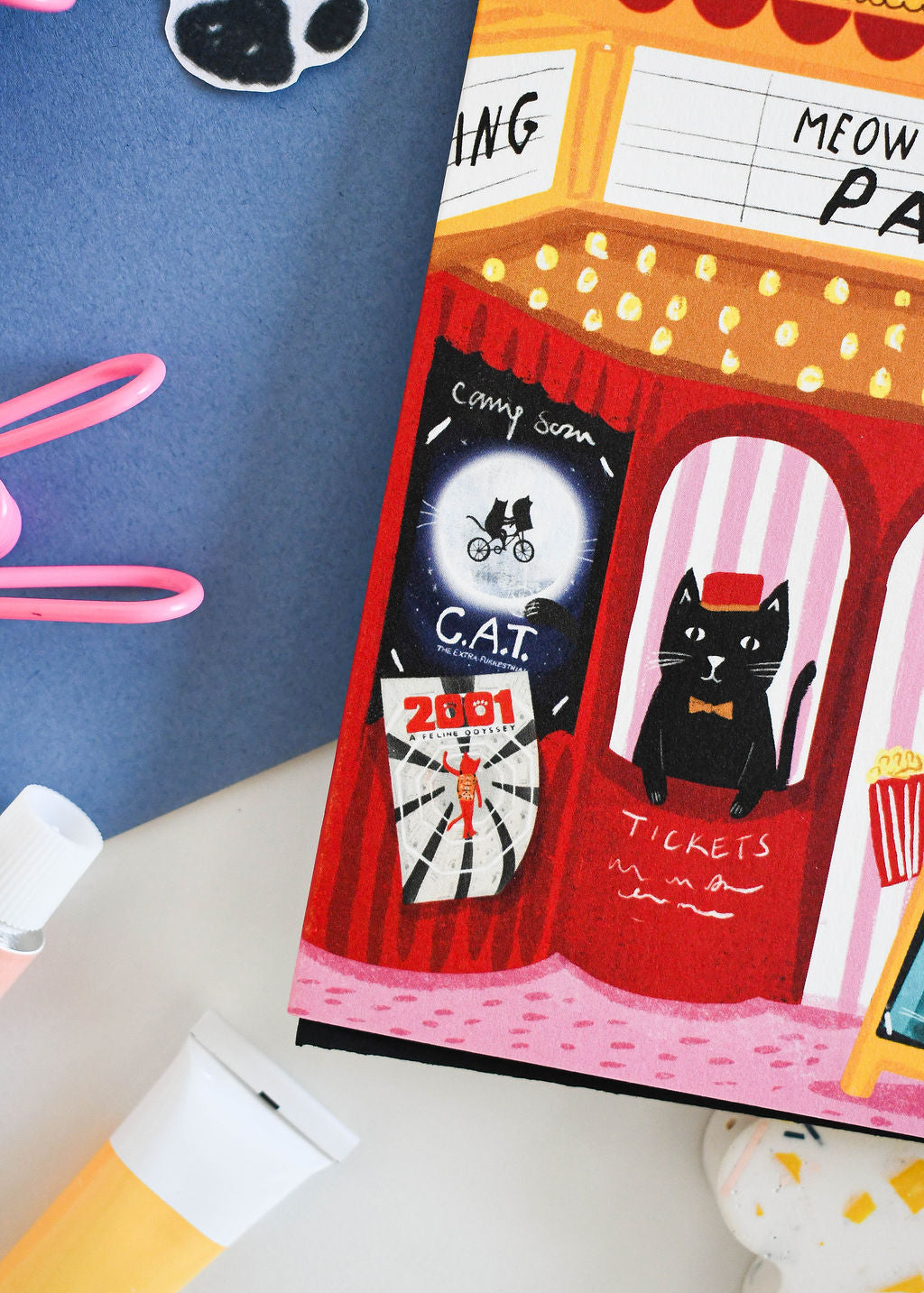 Meowvies Cat Cinema Card
