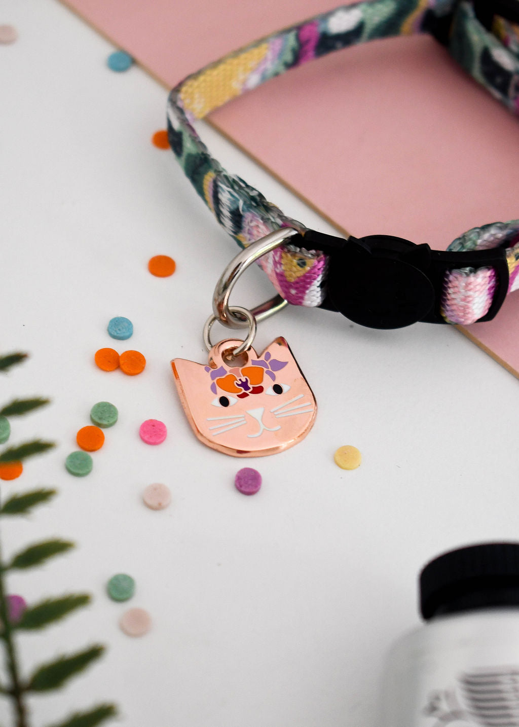 Georgia O'Kitty Artist Cat Collar