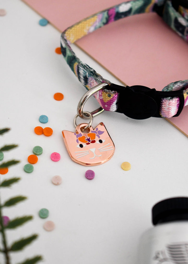 Georgia O'Kitty Artist Cat Collar