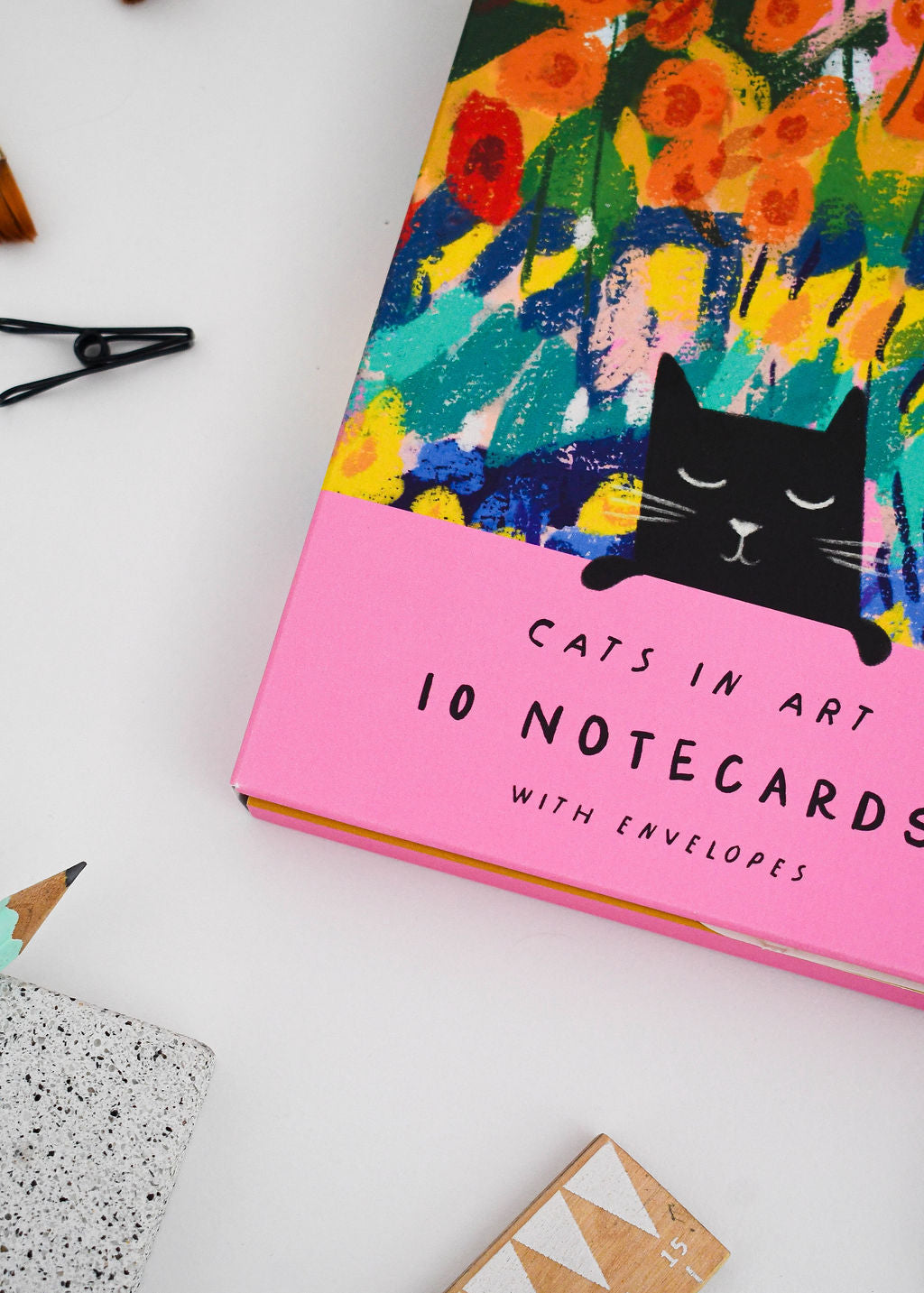 Cats in Art Notecards - Pack of 10