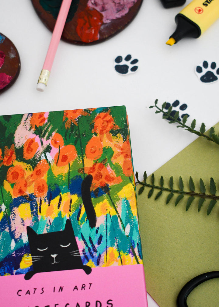 Cats in Art Notecards - Pack of 10