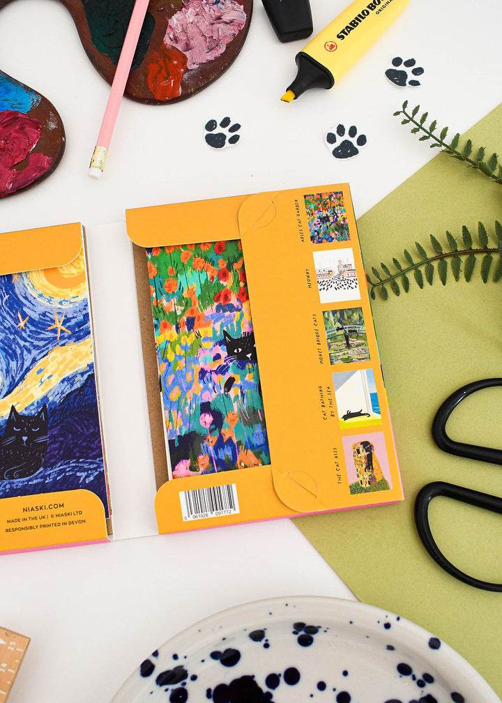 Cats in Art Notecards - Pack of 10