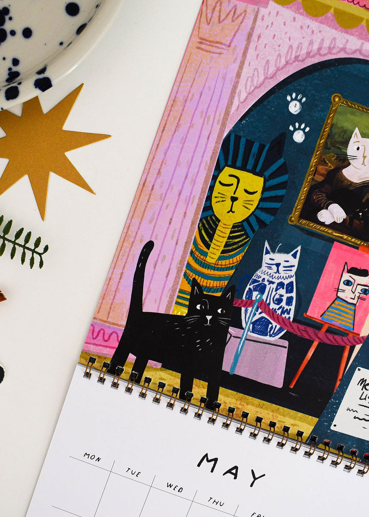 2027 Street Cats Wall Calendar
