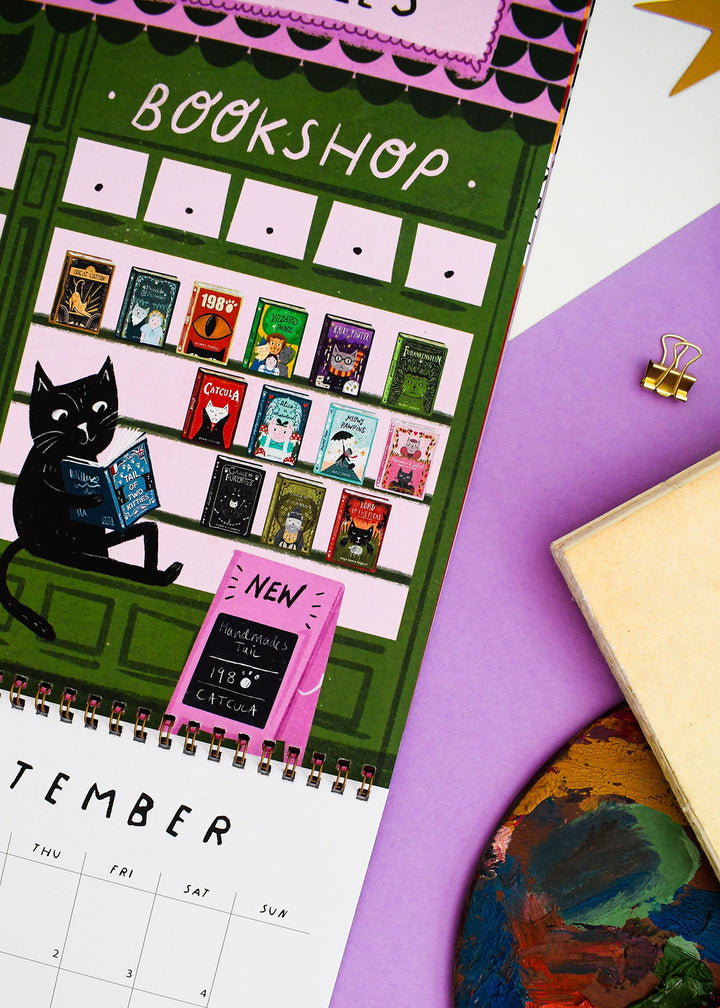 2027 Street Cats Wall Calendar