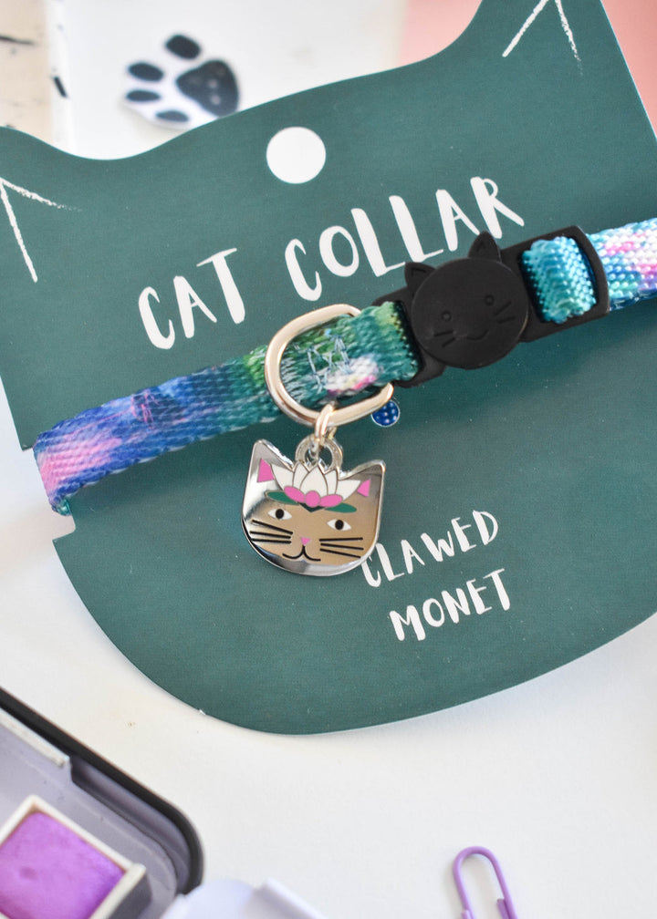 Clawed Monet Artist Cat Collar