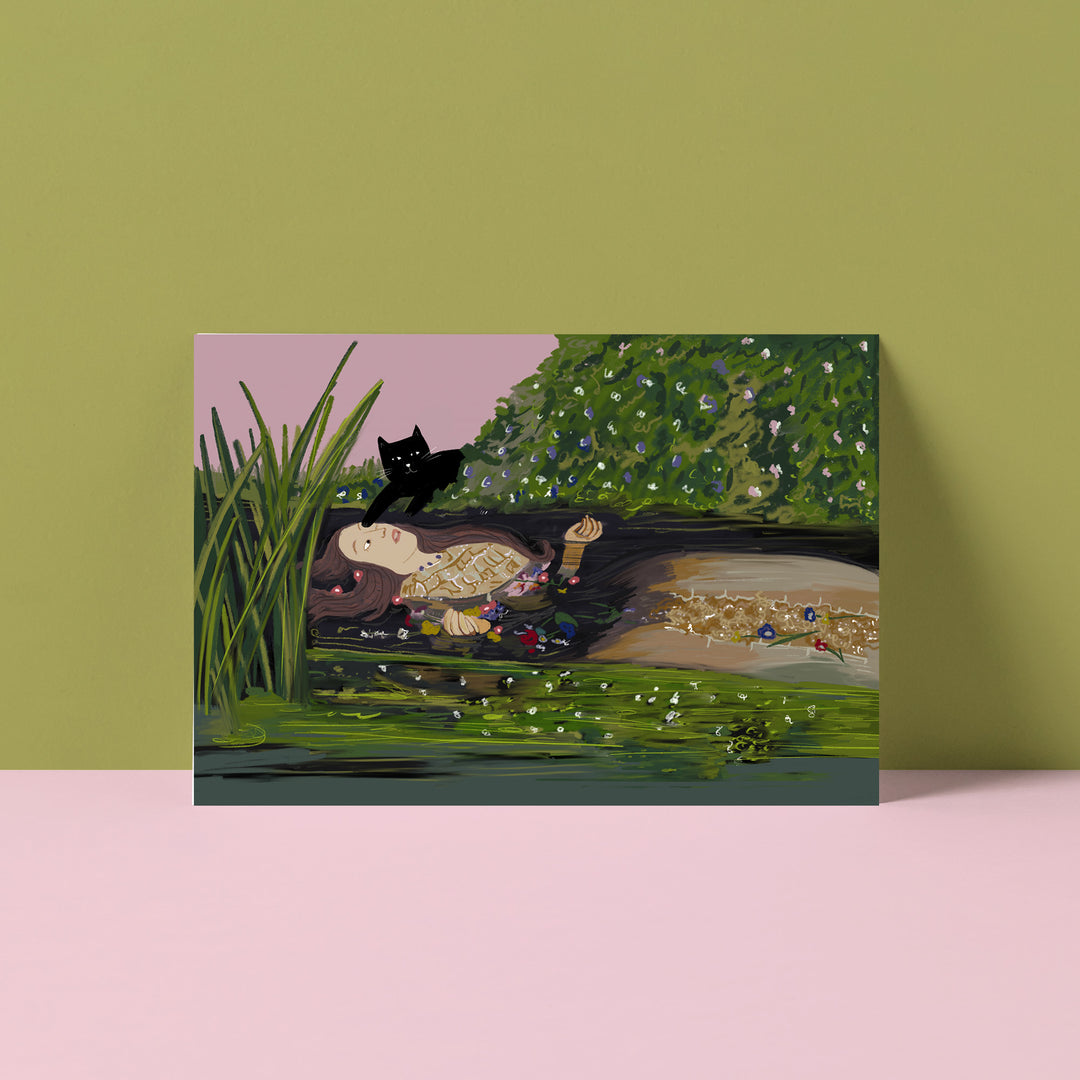 Ofelinia Cat Card