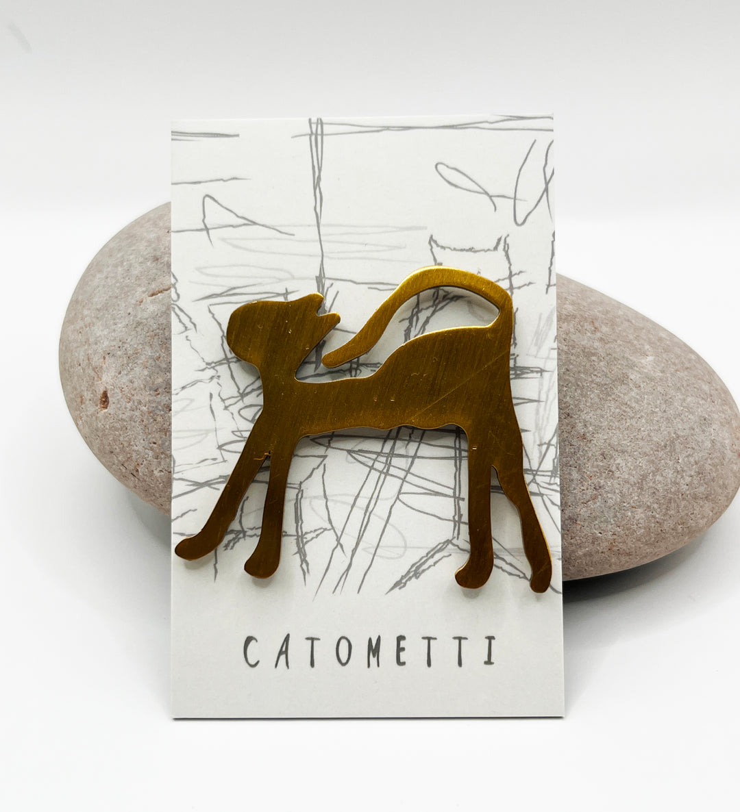 Catometti Cat Artist Pin