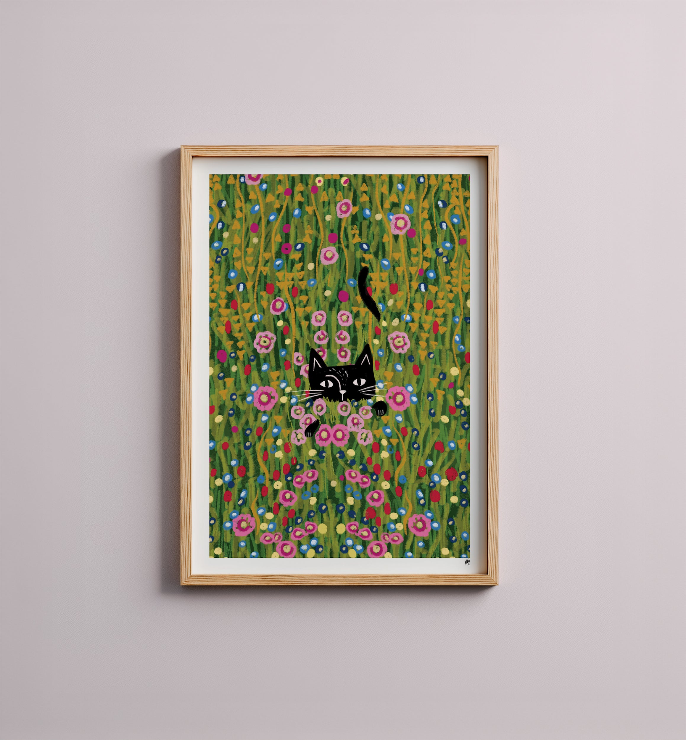 The Birth of Venus the Cat Art Print – Niaski