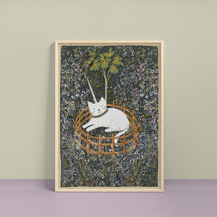 Meowgical Cat Tapestry Print