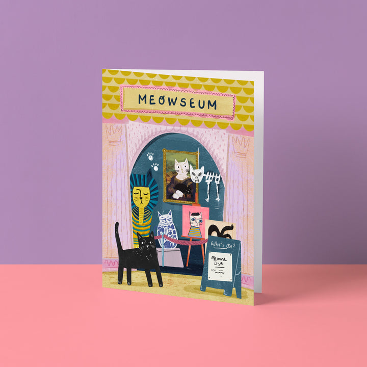 Meowseum Cat Card