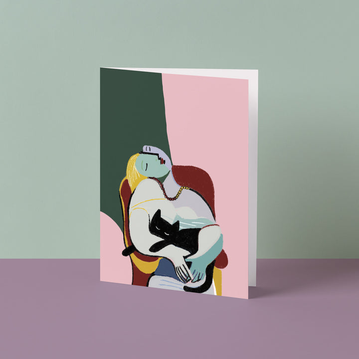 Picatso Cat Lady Card