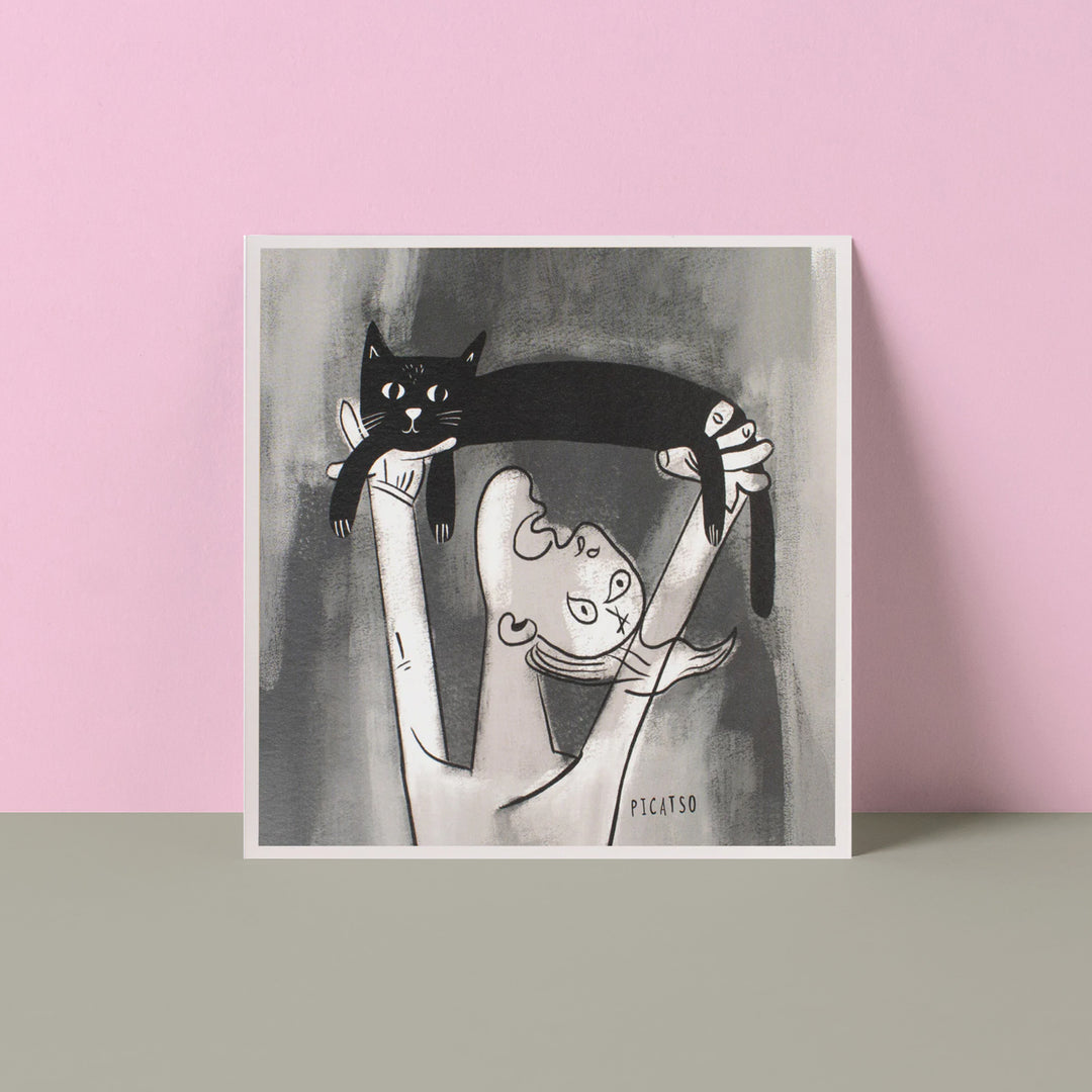 Picatso Hail The Cat Card