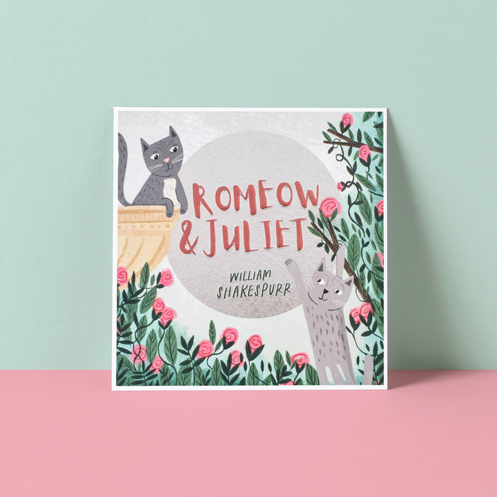 Romeow and Juliet Cat Card