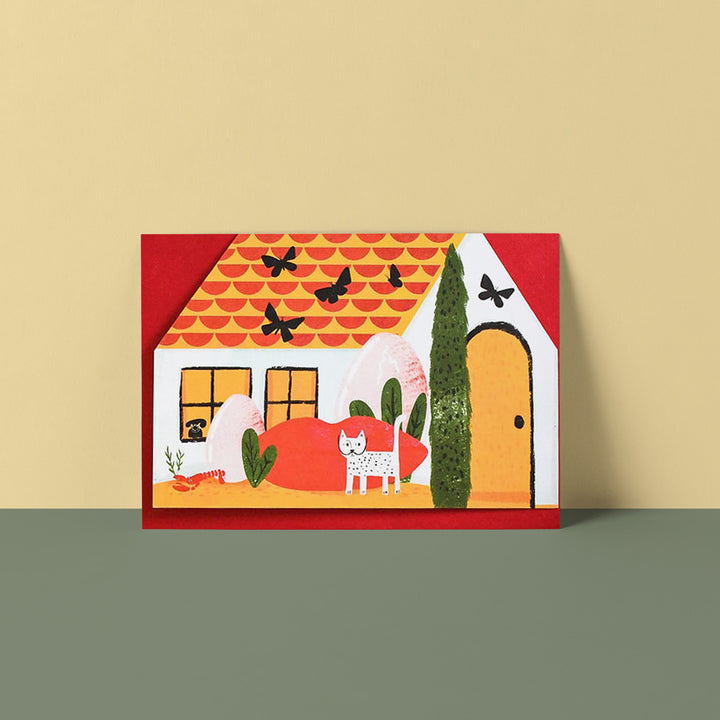 Salvador Catli's cat house card