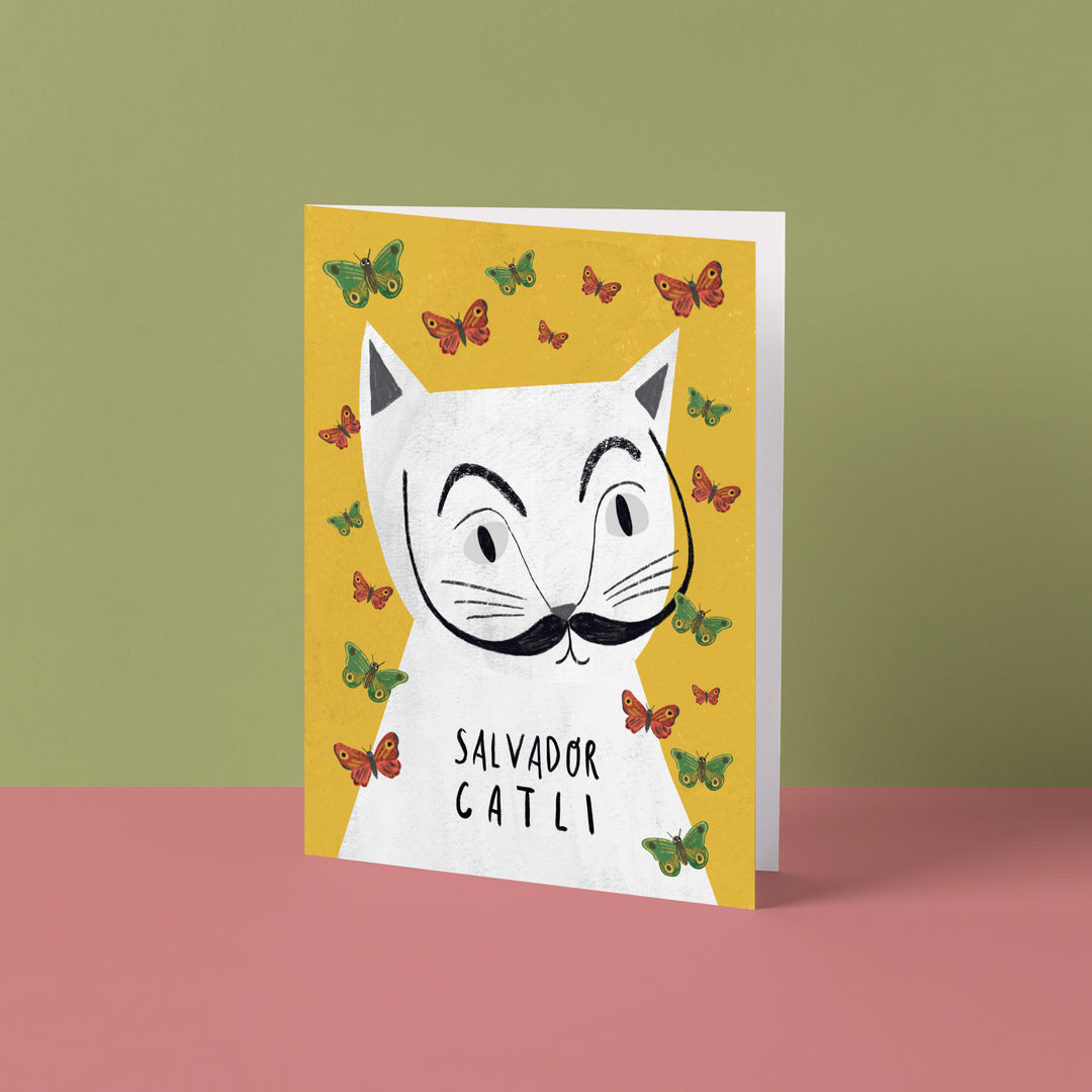 Salvador Catli Cat Artist Card